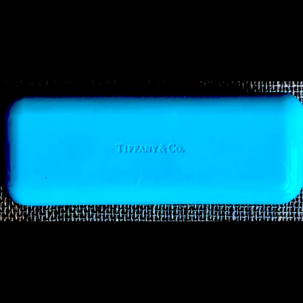 TIFFANY & Co sunglass case & Tiffany sunglasses pouch. Never used